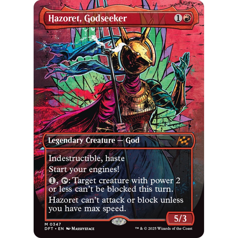 Hazoret, Godseeker (Borderless) [Aetherdrift]