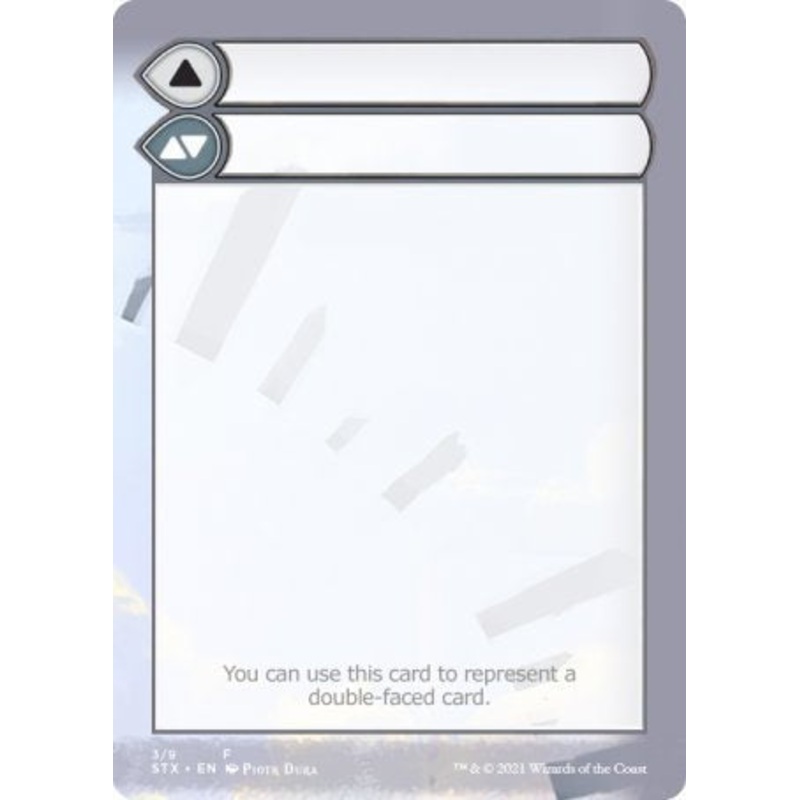 Helper Card (3/9) [Strixhaven: School of Mages Tokens]
