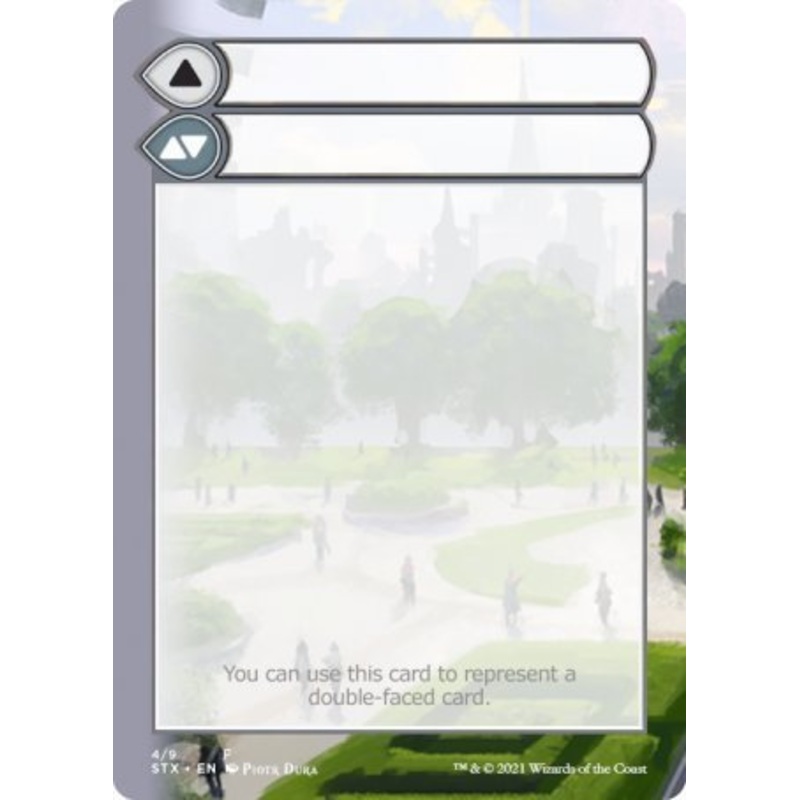 Helper Card (4/9) [Strixhaven: School of Mages Tokens]