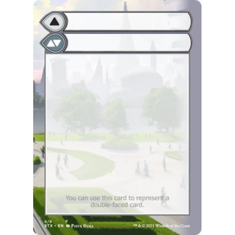 Helper Card (6/9) [Strixhaven: School of Mages Tokens]