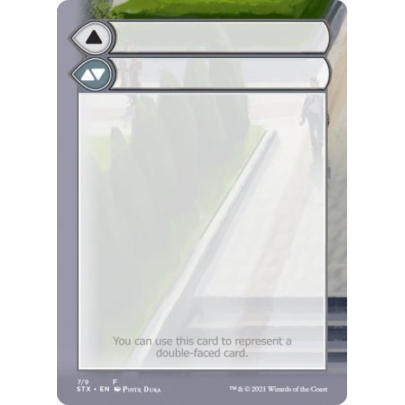 Helper Card (7/9) [Strixhaven: School of Mages Tokens]