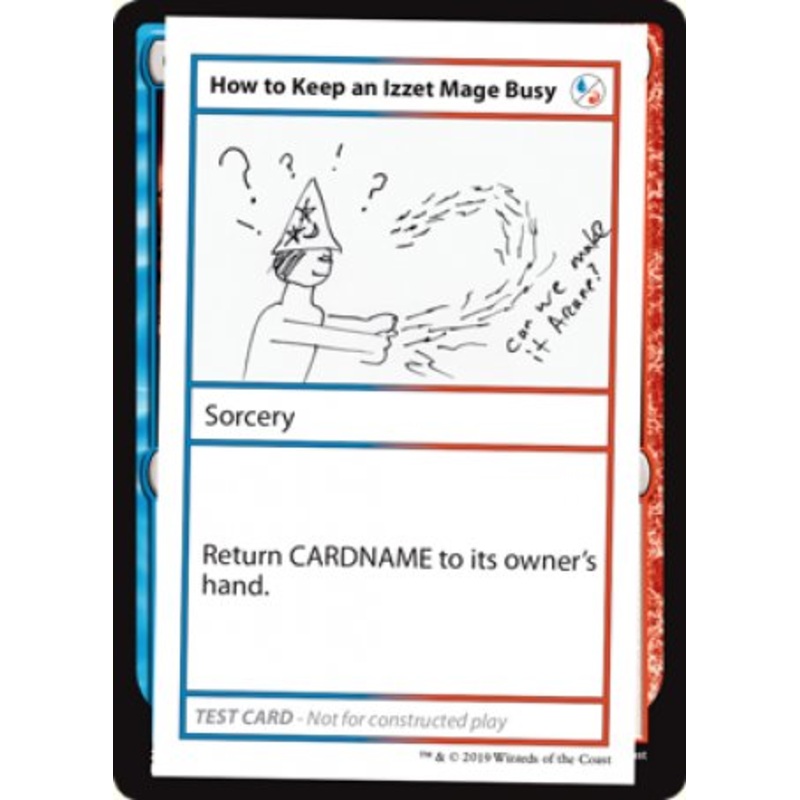 How to Keep an Izzet Mage Busy (2021 Edition) [Mystery Booster Playtest Cards]