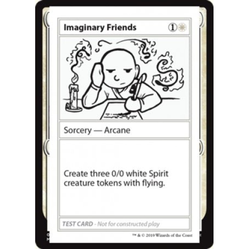 Imaginary Friends (2021 Edition) [Mystery Booster Playtest Cards]