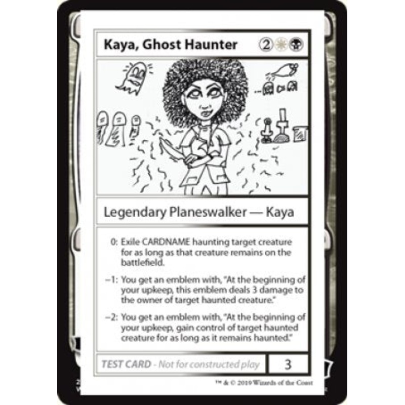 Kaya, Ghost Haunter (2021 Edition) [Mystery Booster Playtest Cards]