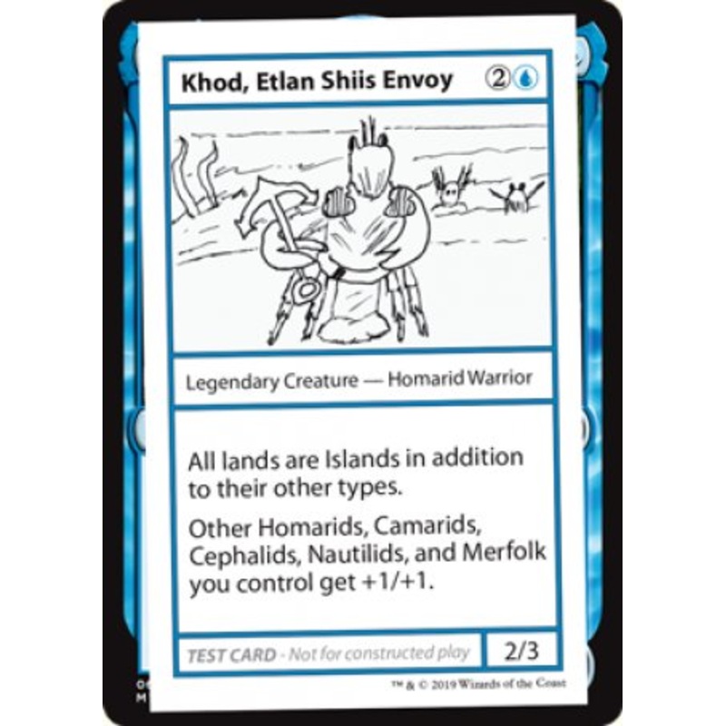 Khod, Etlan Shiis Envoy (2021 Edition) [Mystery Booster Playtest Cards]