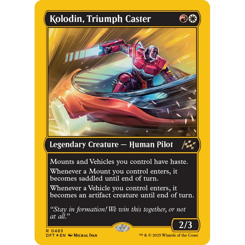 Kolodin, Triumph Caster (First-Place Foil) [Aetherdrift]