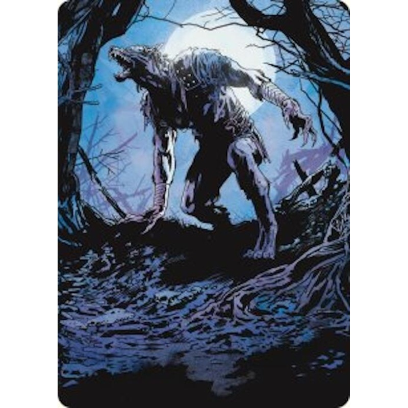 Krallenhorde Howler Art Card [Innistrad Remastered Art Series]
