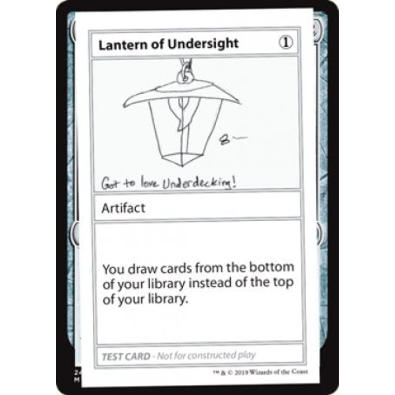 Lantern of Undersight (2021 Edition) [Mystery Booster Playtest Cards]