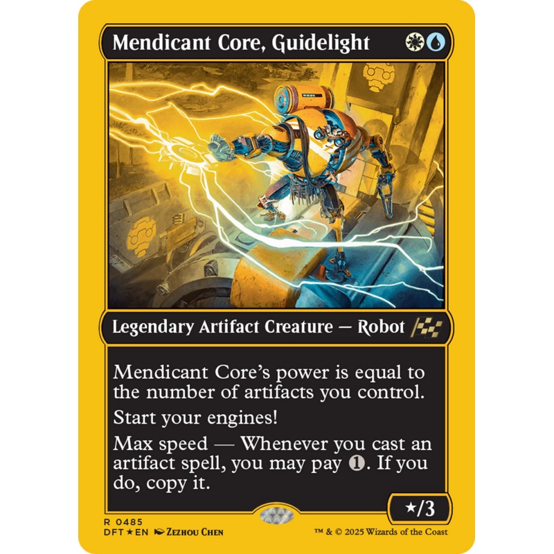 Mendicant Core, Guidelight (First-Place Foil) [Aetherdrift]