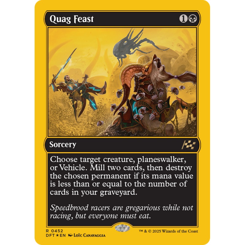 Quag Feast (First-Place Foil) [Aetherdrift]