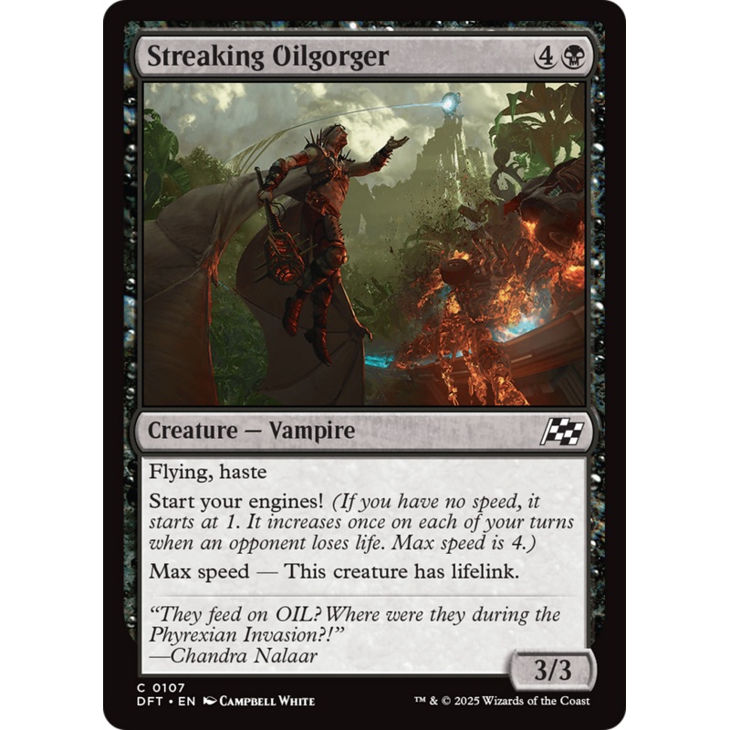 Streaking Oilgorger [Aetherdrift]