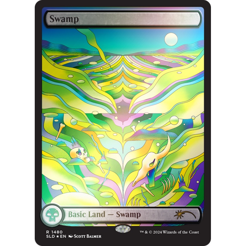 Swamp (1480) [Secret Lair Drop Series]