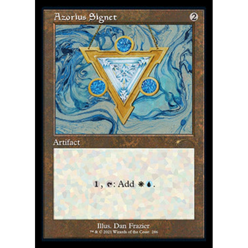 Azorius Signet (Retro) [Secret Lair Drop Series]
