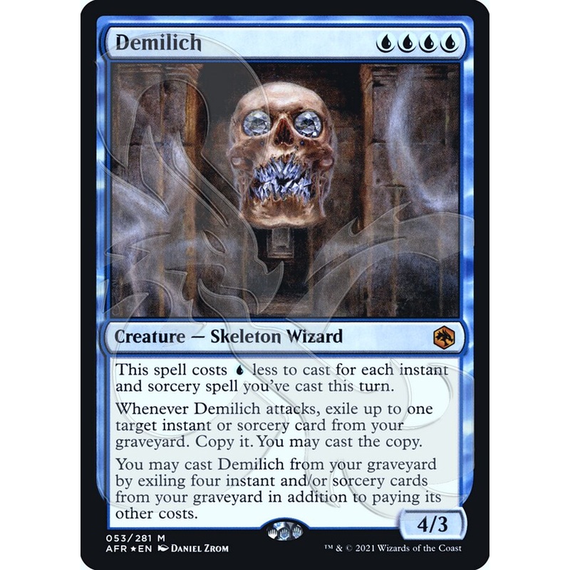 Demilich (Ampersand Promo) [Dungeons & Dragons: Adventures in the Forgotten Realms Promos]