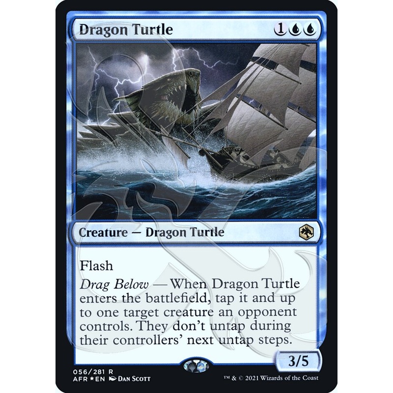Dragon Turtle (Ampersand Promo) [Dungeons & Dragons: Adventures in the Forgotten Realms Promos]