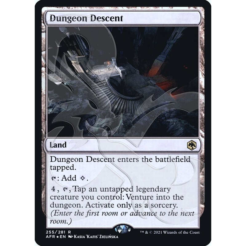 Dungeon Descent (Ampersand Promo) [Dungeons & Dragons: Adventures in the Forgotten Realms Promos]