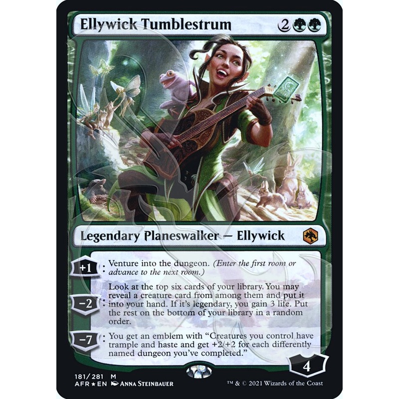 Ellywick Tumblestrum (Ampersand Promo) [Dungeons & Dragons: Adventures in the Forgotten Realms Promos]