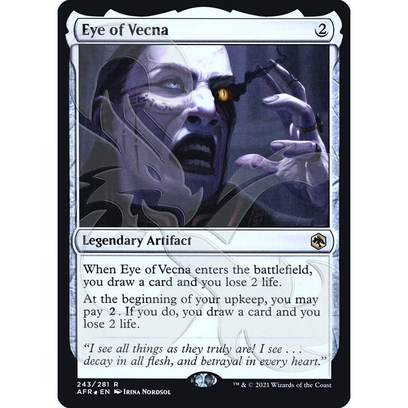 Eye of Vecna (Ampersand Promo) [Dungeons & Dragons: Adventures in the Forgotten Realms Promos]