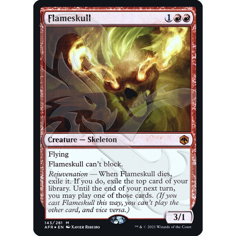 Flameskull (Ampersand Promo) [Dungeons & Dragons: Adventures in the Forgotten Realms Promos]