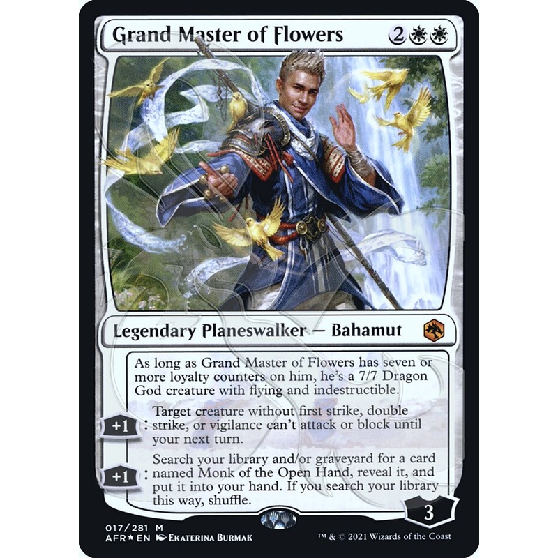 Grand Master of Flowers (Ampersand Promo) [Dungeons & Dragons: Adventures in the Forgotten Realms Promos]