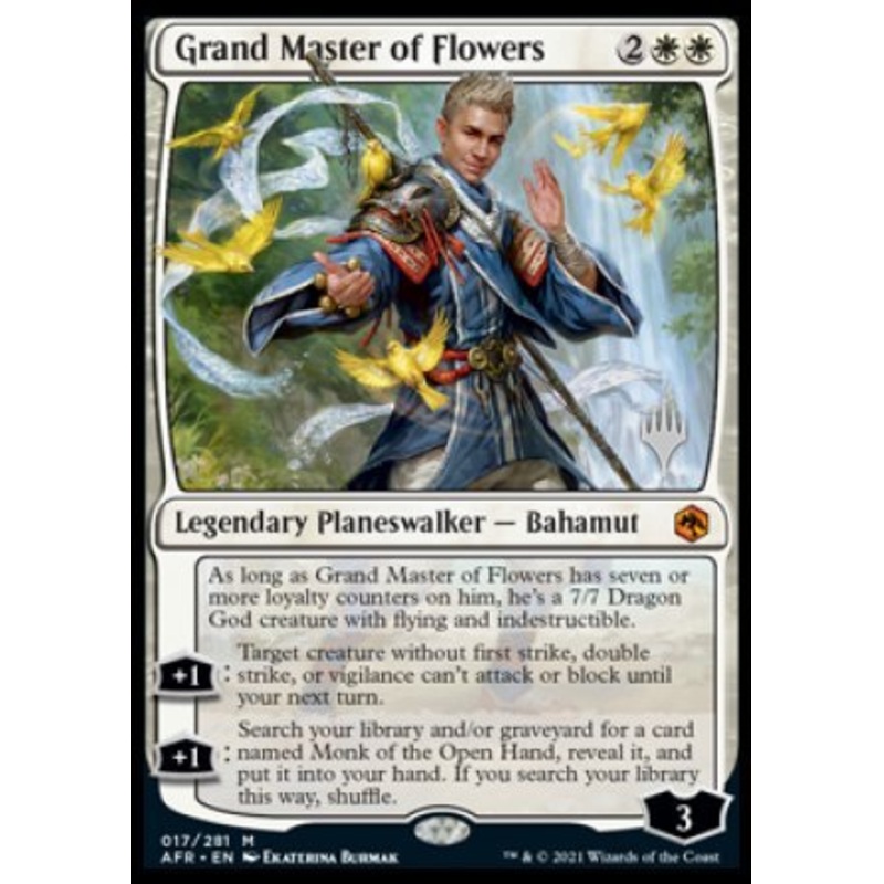Grand Master of Flowers (Promo Pack) [Dungeons & Dragons: Adventures in the Forgotten Realms Promos]