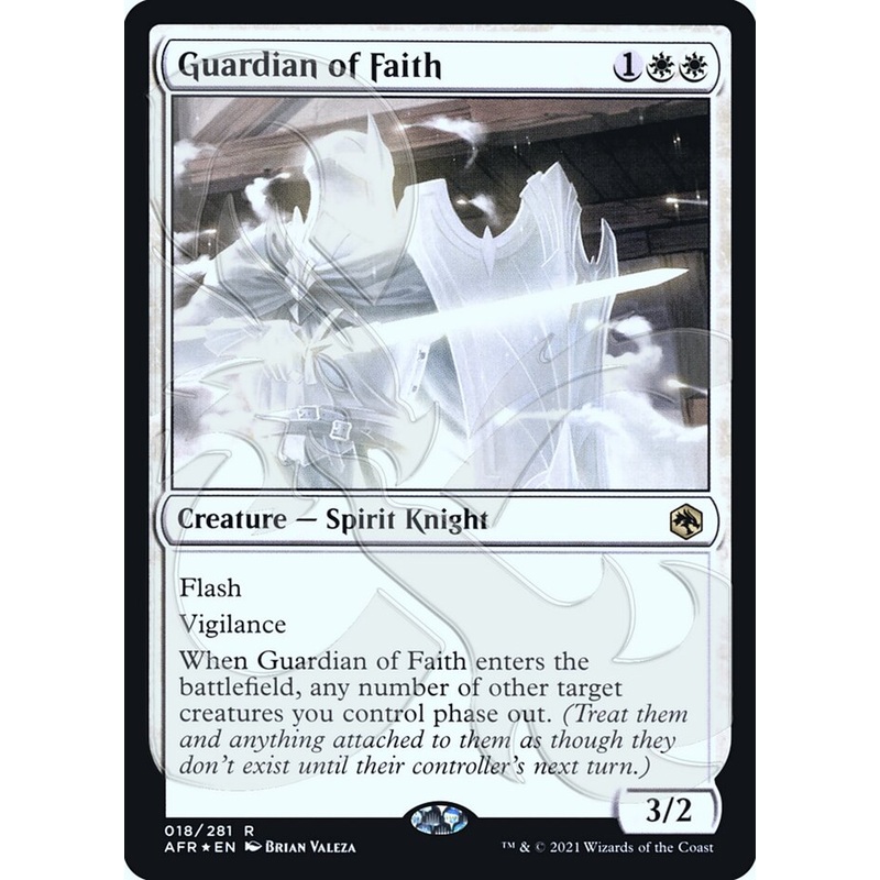 Guardian of Faith (Ampersand Promo) [Dungeons & Dragons: Adventures in the Forgotten Realms Promos]