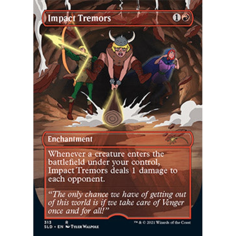 Impact Tremors (Borderless) [Secret Lair Drop Series]