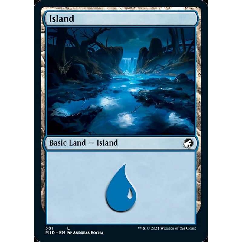 Island (381) [Innistrad: Midnight Hunt]