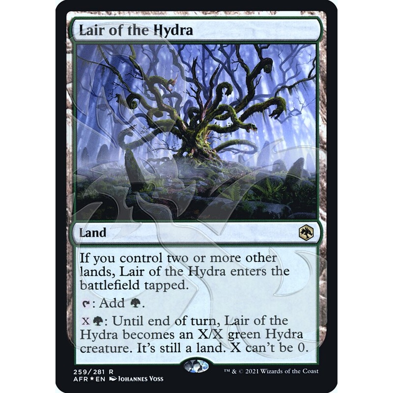 Lair of the Hydra (Ampersand Promo) [Dungeons & Dragons: Adventures in the Forgotten Realms Promos]
