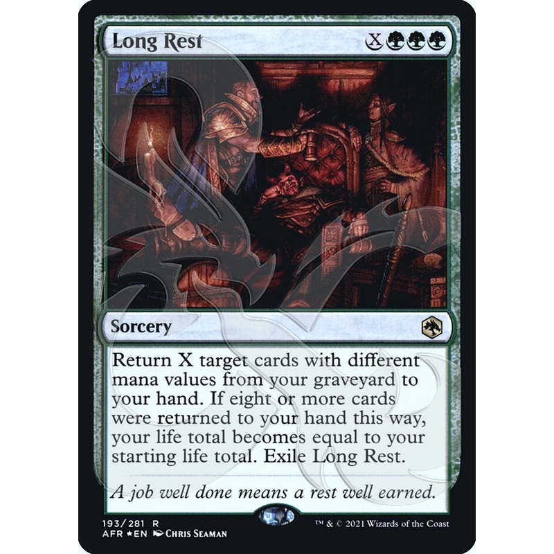 Long Rest (Ampersand Promo) [Dungeons & Dragons: Adventures in the Forgotten Realms Promos]