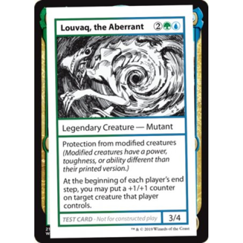Louvaq, the Aberrant (2021 Edition) [Mystery Booster Playtest Cards]