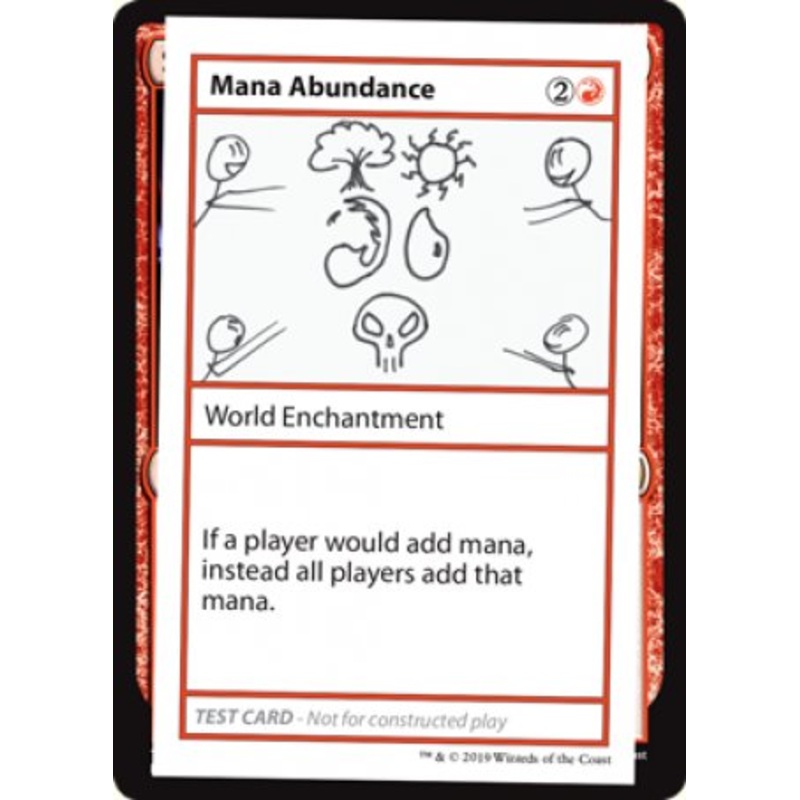 Mana Abundance (2021 Edition) [Mystery Booster Playtest Cards]