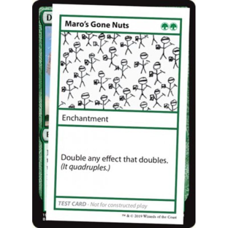 Maro's Gone Nuts (2021 Edition) [Mystery Booster Playtest Cards]