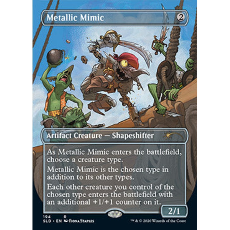 Metallic Mimic (Borderless) [Secret Lair Drop Series]