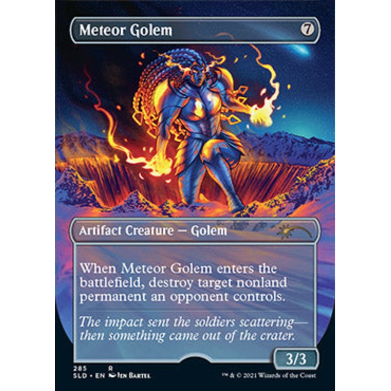 Meteor Golem (Borderless) [Secret Lair Drop Series]
