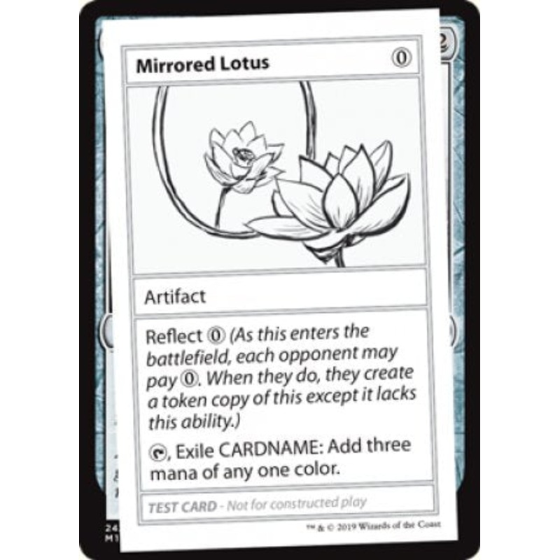 Mirrored Lotus (2021 Edition) [Mystery Booster Playtest Cards]