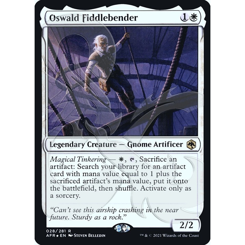 Oswald Fiddlebender (Ampersand Promo) [Dungeons & Dragons: Adventures in the Forgotten Realms Promos]
