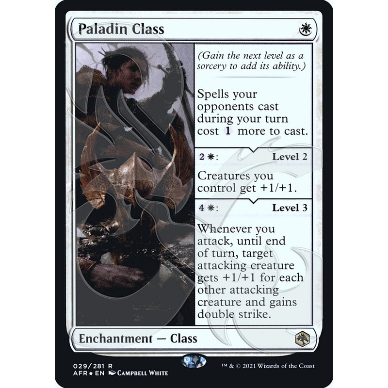 Paladin Class (Ampersand Promo) [Dungeons & Dragons: Adventures in the Forgotten Realms Promos]
