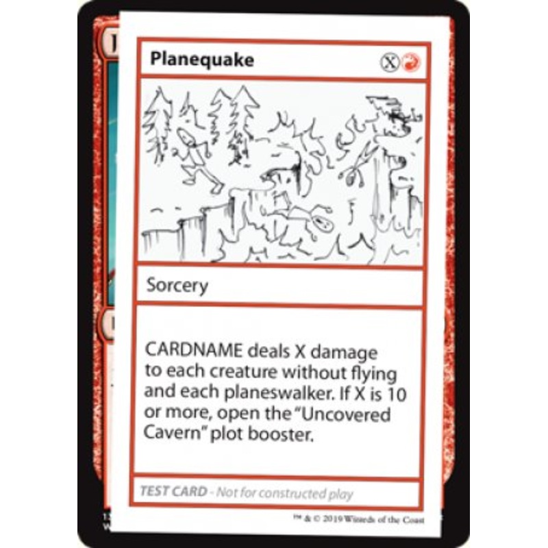 Planequake (2021 Edition) [Mystery Booster Playtest Cards]