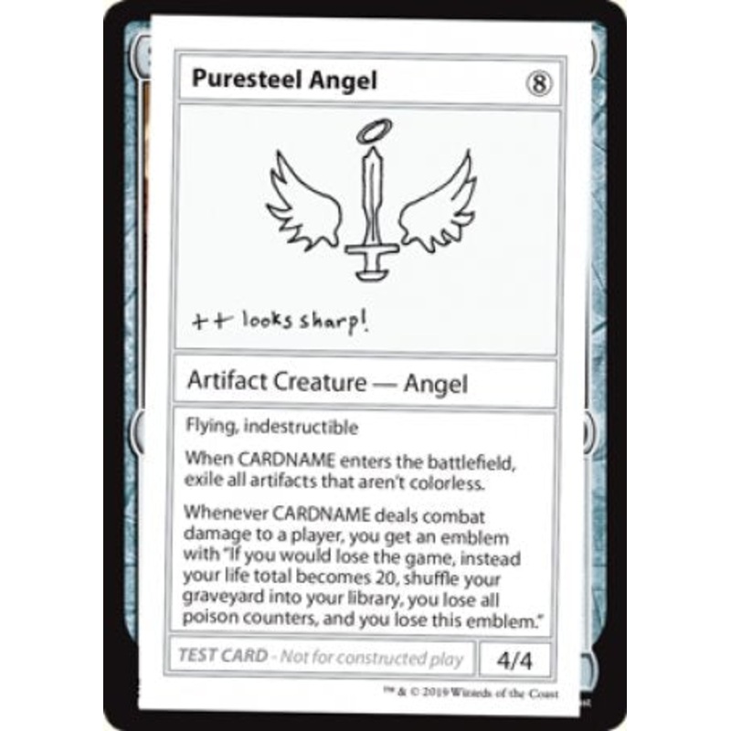 Puresteel Angel (2021 Edition) [Mystery Booster Playtest Cards]