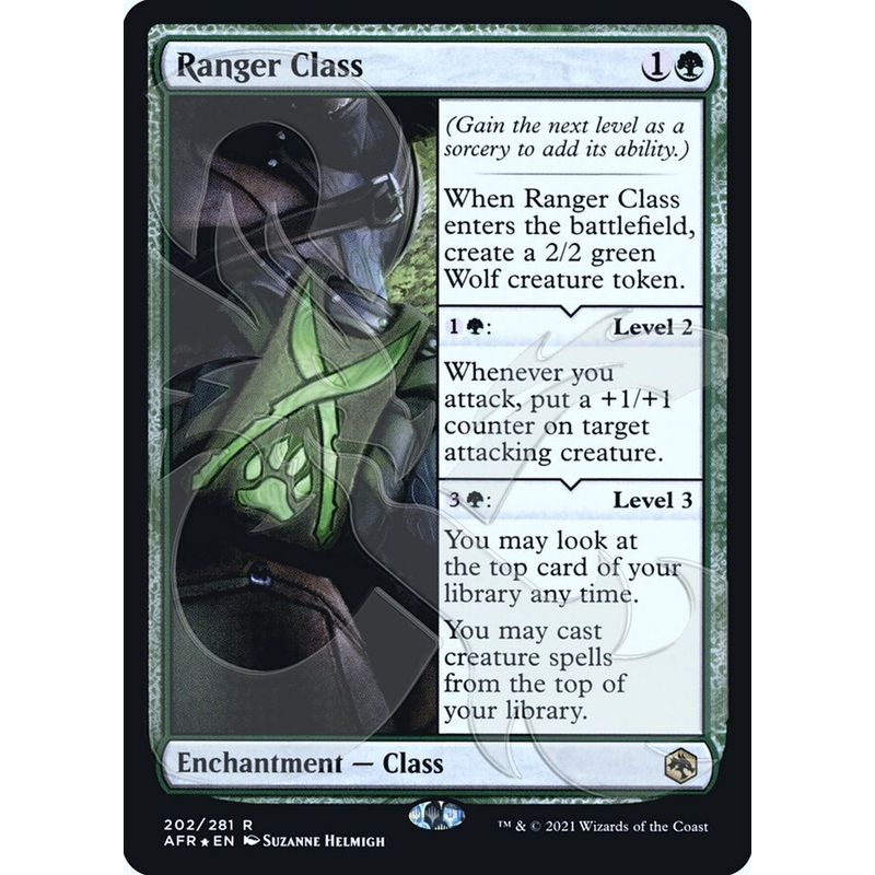 Ranger Class (Ampersand Promo) [Dungeons & Dragons: Adventures in the Forgotten Realms Promos]
