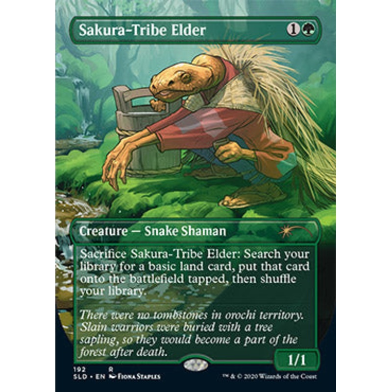 Sakura-Tribe Elder (Borderless) [Secret Lair Drop Series]