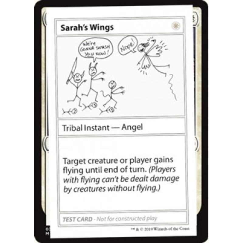 Sarah's Wings (2021 Edition) [Mystery Booster Playtest Cards]