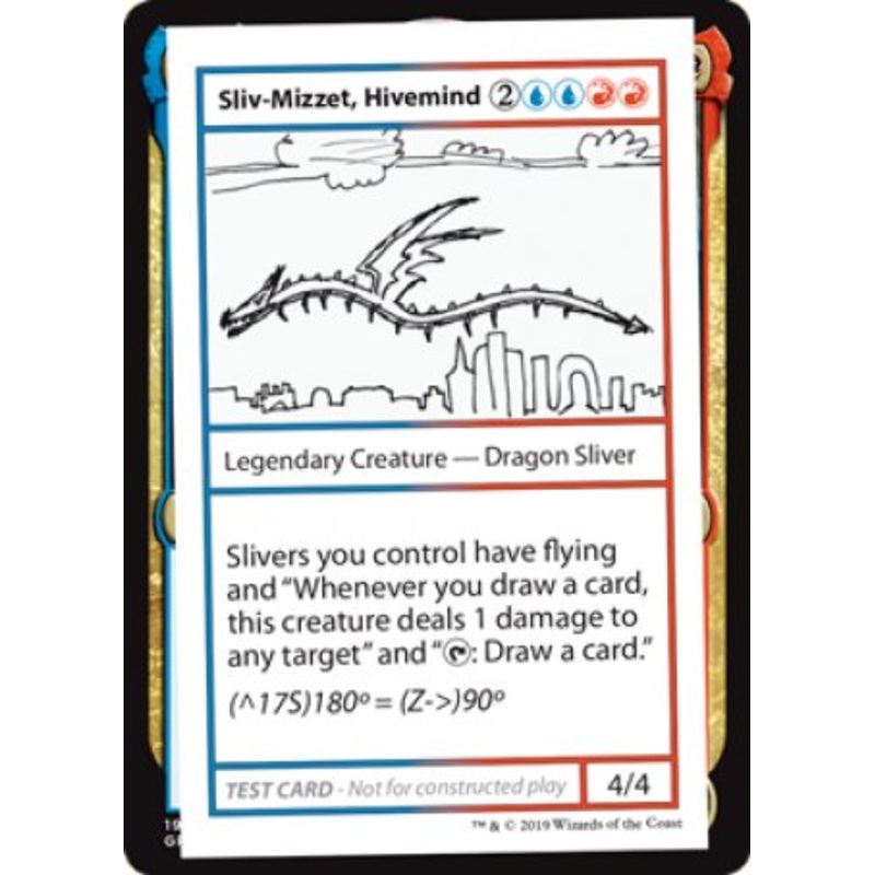 Sliv-Mizzet, Hivemind (2021 Edition) [Mystery Booster Playtest Cards]