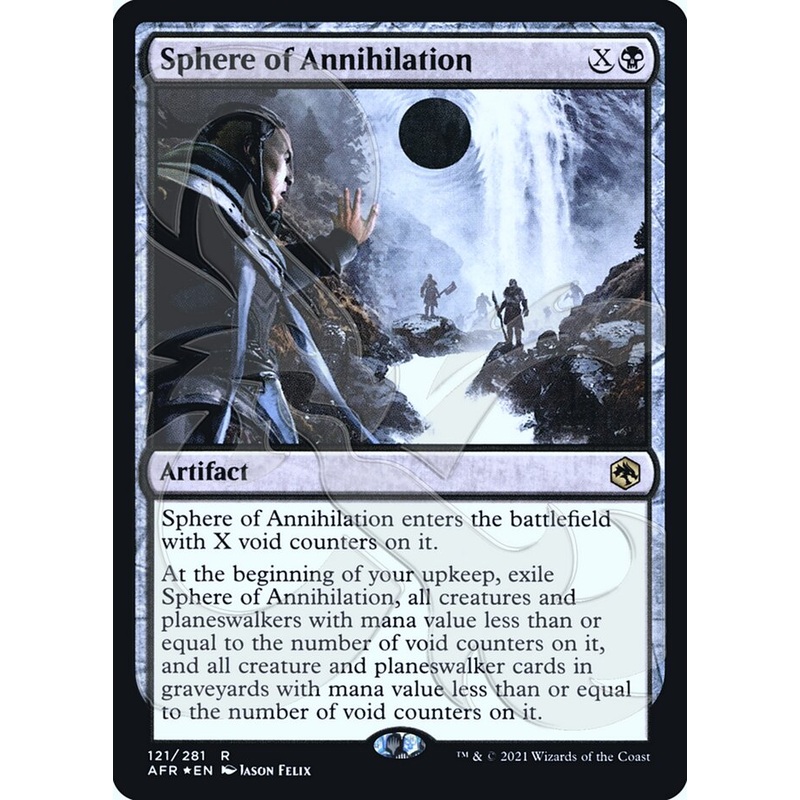Sphere of Annihilation (Ampersand Promo) [Dungeons & Dragons: Adventures in the Forgotten Realms Promos]