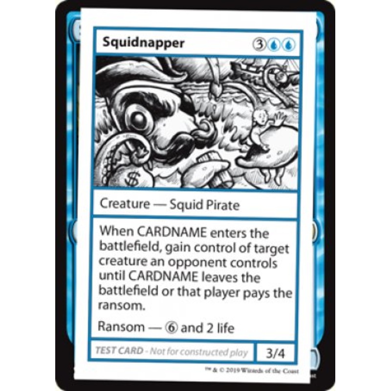 Squidnapper (2021 Edition) [Mystery Booster Playtest Cards]
