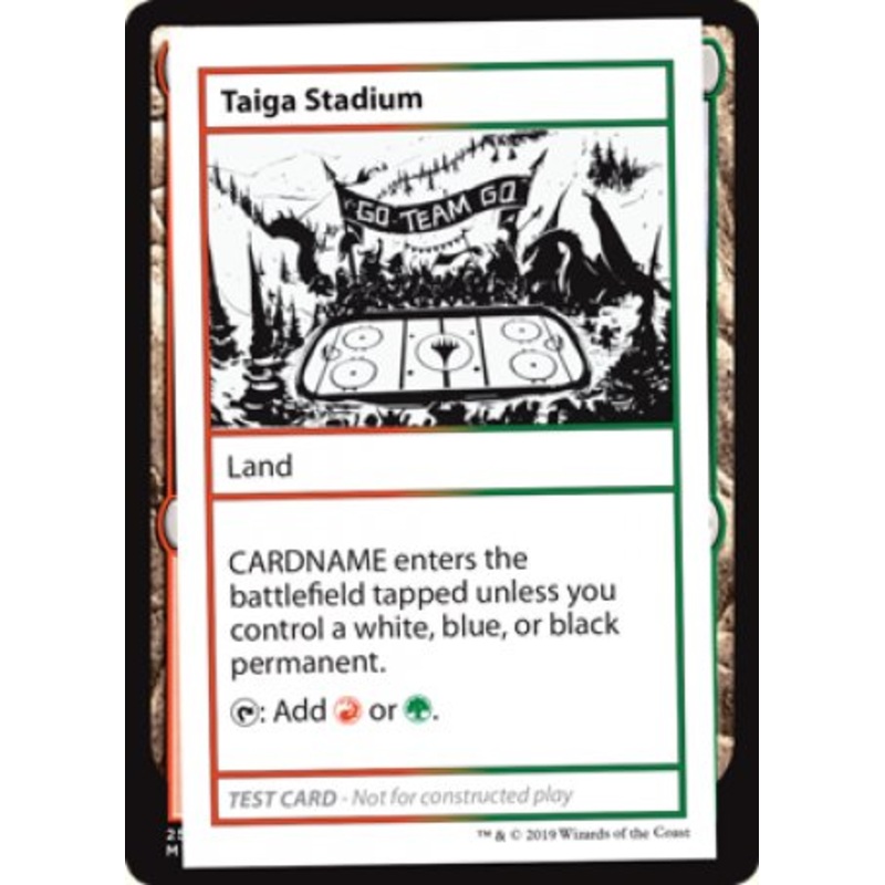 Taiga Stadium (2021 Edition) [Mystery Booster Playtest Cards]