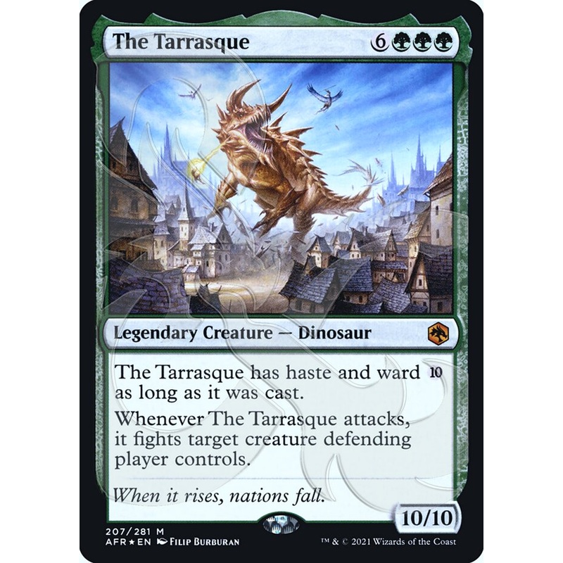 The Tarrasque (Ampersand Promo) [Dungeons & Dragons: Adventures in the Forgotten Realms Promos]