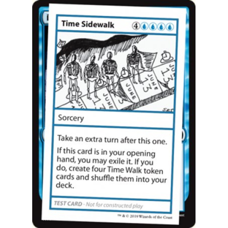 Time Sidewalk (2021 Edition) [Mystery Booster Playtest Cards]