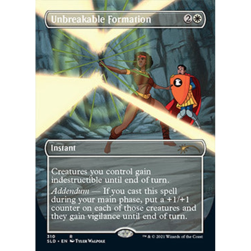 Unbreakable Formation (Borderless) [Secret Lair Drop Series]